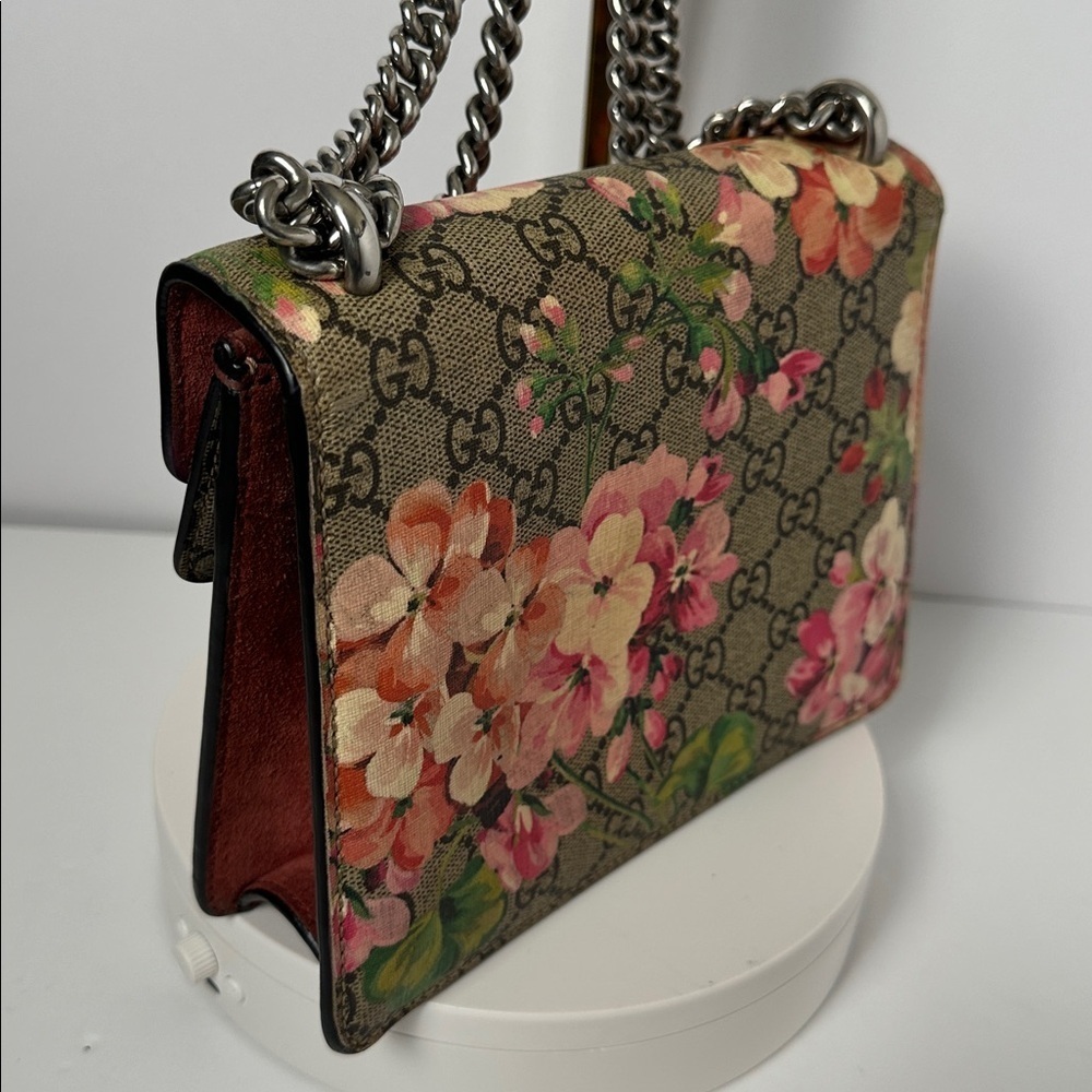 Gucci Dionysus GG Blooms Super Mini Shoulder Crossbody Bag - Picture 6 of 15